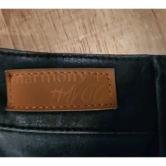 Harmony + Havoc Womens Jeans Size 9 Dark Wash Denim Straight Leg - Picture 4 of 11